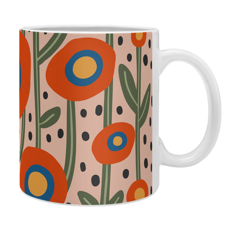 Cocoon Design Flower Market Amsterdam Abstract Coffee Mug