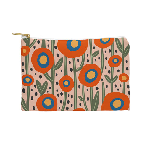 Cocoon Design Flower Market Amsterdam Abstract Pouch