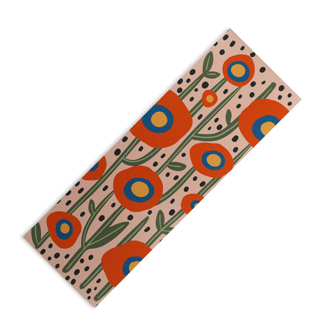 Cocoon Design Flower Market Amsterdam Abstract Yoga Mat