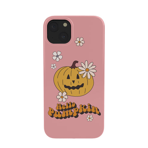 Cocoon Design Hello Pumpkin Retro Pink Phone Case