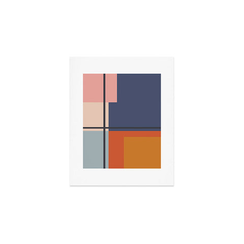 Cocoon Design Mid Century Modern Retro Color Art Print