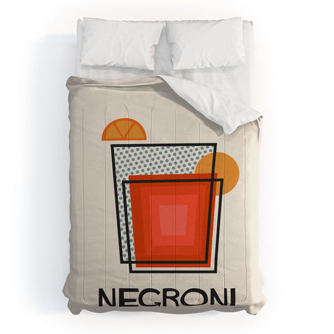 Cocoon Design Negroni Minimalist Mid Century Comforter