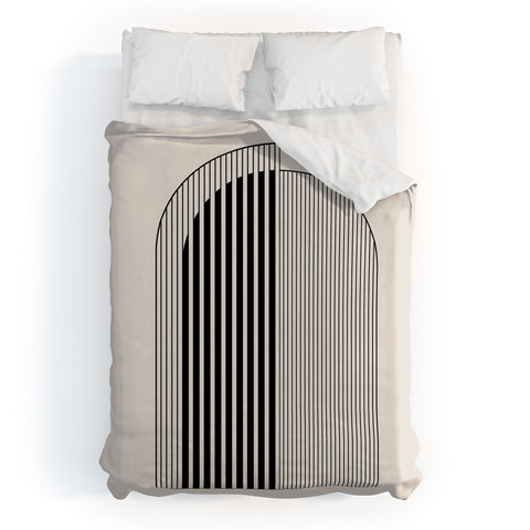 Colour Poems Abstract Arch Duvet Cover