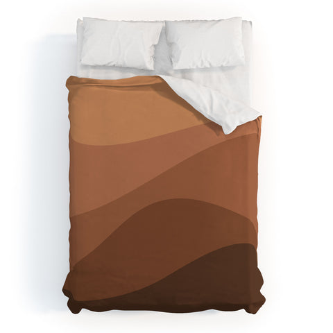 Colour Poems Abstract Color Waves IV Duvet Cover