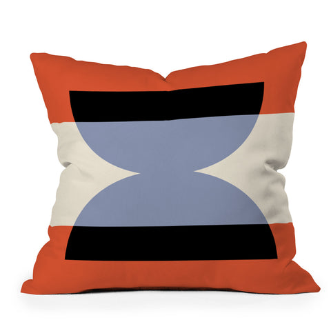 Colour Poems Abstract Minimalism II Outdoor Throw Pillow