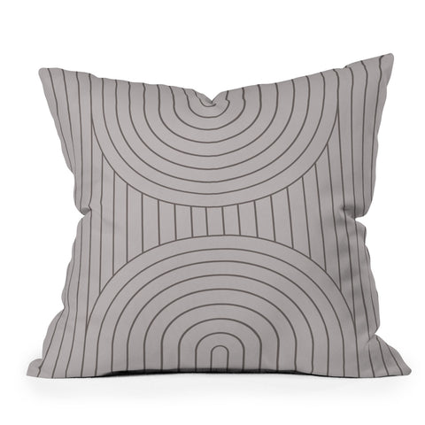 Colour Poems Arch Symmetry II Outdoor Throw Pillow