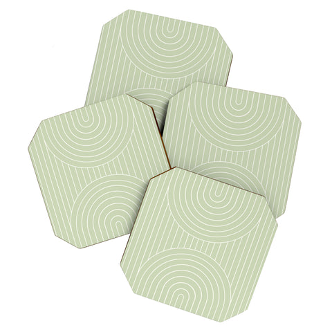 Colour Poems Arch Symmetry IX Coaster Set