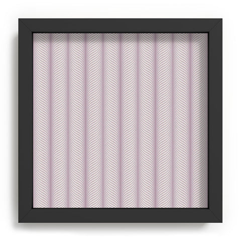 Colour Poems Ardith Pattern XXI Lilac Recessed Framing Square