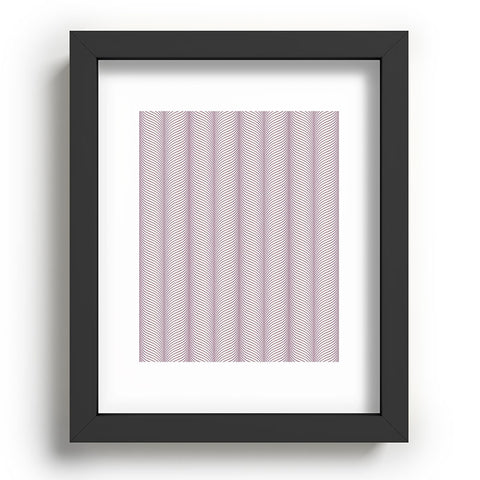 Colour Poems Ardith Pattern XXI Lilac Recessed Framing Rectangle