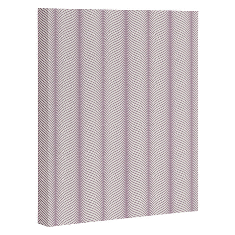 Colour Poems Ardith Pattern XXI Lilac Art Canvas