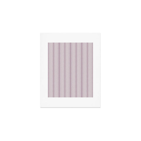 Colour Poems Ardith Pattern XXI Lilac Art Print
