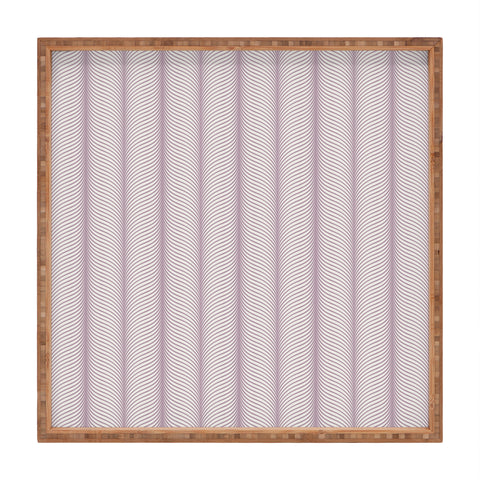 Colour Poems Ardith Pattern XXI Lilac Square Tray