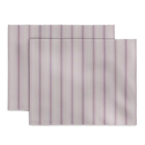 Colour Poems Ardith Pattern XXI Lilac Placemat