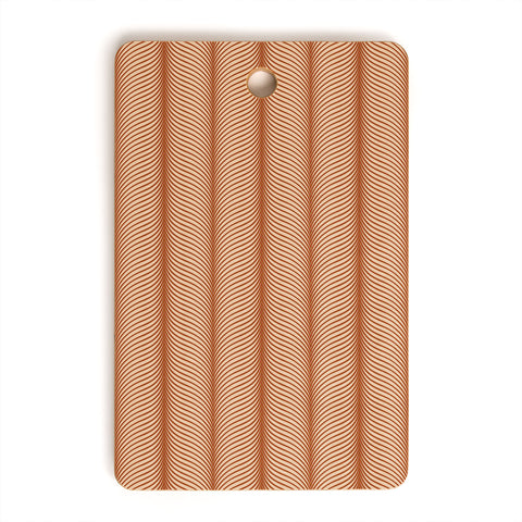 Colour Poems Ardith XXV Orange Cutting Board Rectangle