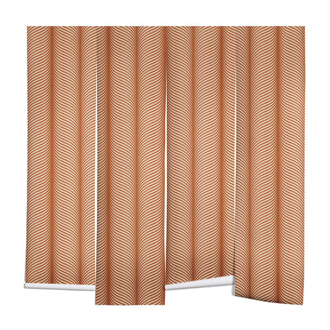 Colour Poems Ardith XXV Orange Wall Mural