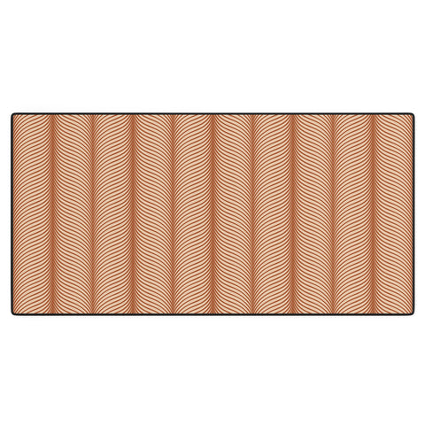 Colour Poems Ardith XXV Orange Desk Mat