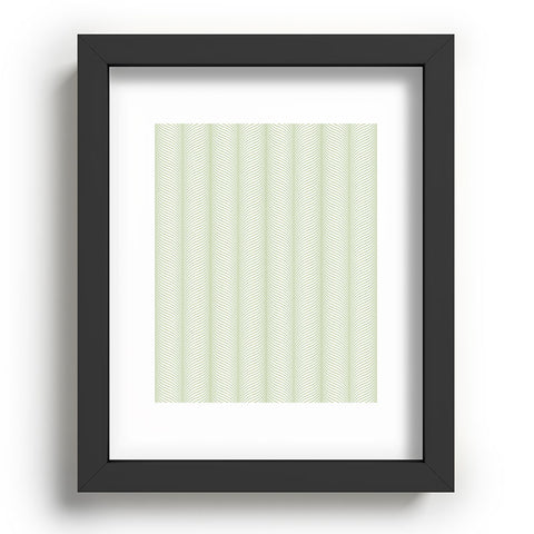 Colour Poems Ardith XXXIII Green Recessed Framing Rectangle