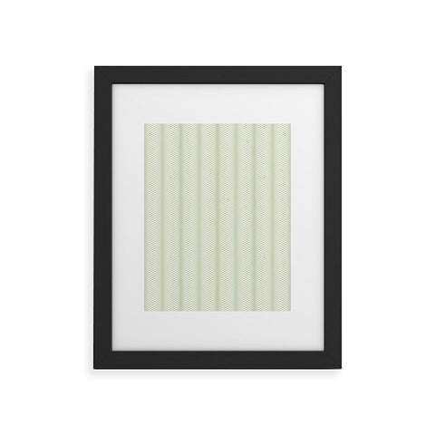 Colour Poems Ardith XXXIII Green Framed Art Print