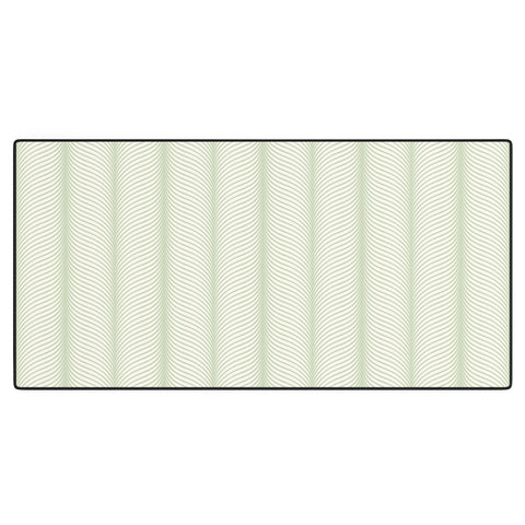 Colour Poems Ardith XXXIII Green Desk Mat