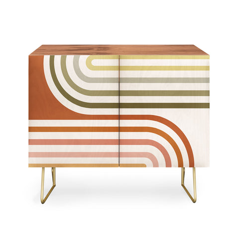Colour Poems Bold Curvature Stripes I Credenza