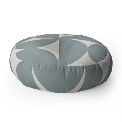 Colour Poems Bold Minimalism CI Floor Pillow Round