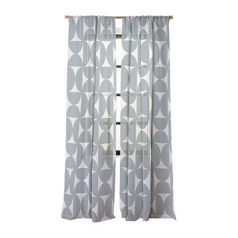 Colour Poems Bold Minimalism CI Sheer Window Curtain