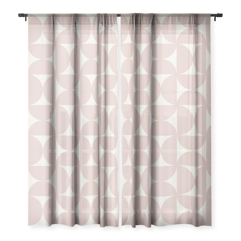 Colour Poems Bold Minimalism CIII Sheer Window Curtain