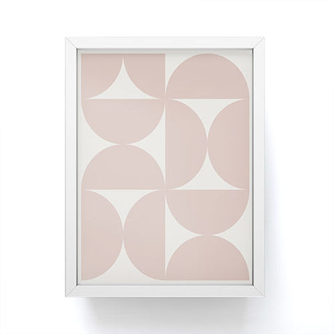 Colour Poems Bold Minimalism CIII Framed Mini Art Print