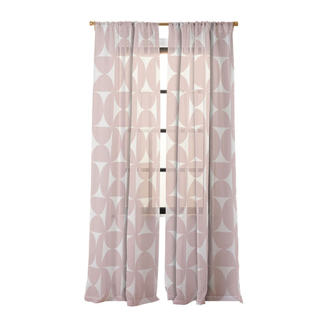 Colour Poems Bold Minimalism CIII Sheer Window Curtain