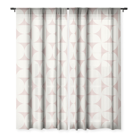 Colour Poems Bold Minimalism CIV Sheer Window Curtain