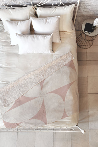 Colour Poems Bold Minimalism CIV Fleece Throw Blanket