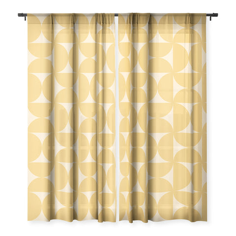 Colour Poems Bold Minimalism CV Sheer Window Curtain