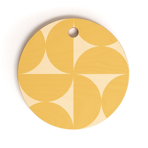Colour Poems Bold Minimalism CV Cutting Board Round