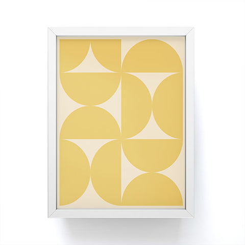 Colour Poems Bold Minimalism CV Framed Mini Art Print