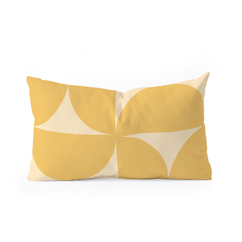 Colour Poems Bold Minimalism CV Oblong Throw Pillow