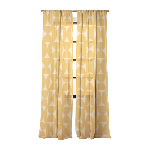 Colour Poems Bold Minimalism CV Sheer Window Curtain