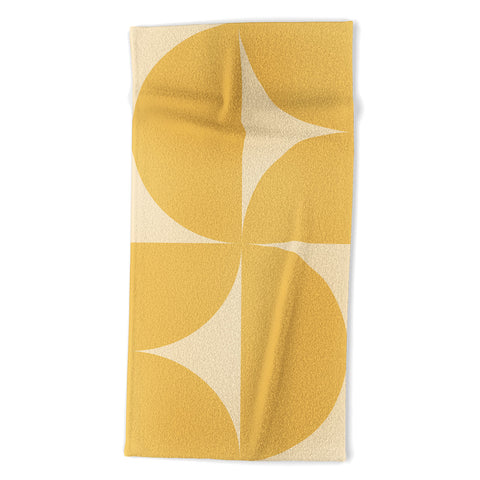 Colour Poems Bold Minimalism CV Beach Towel