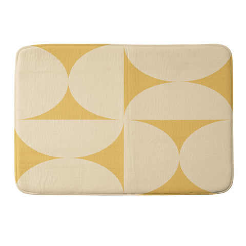 Colour Poems Bold Minimalism CVI Memory Foam Bath Mat