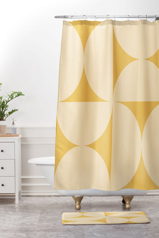 Colour Poems Bold Minimalism CVI Shower Curtain And Mat