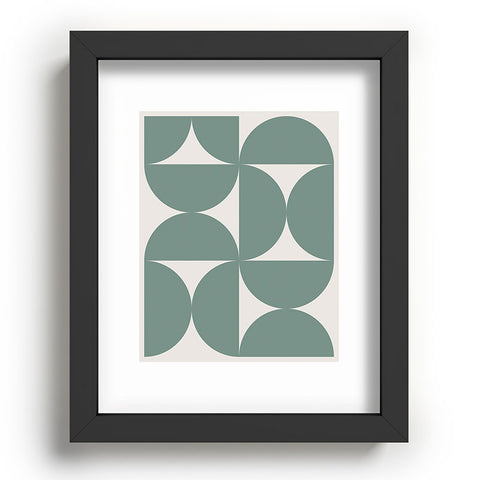 Colour Poems Bold Minimalism CXI Recessed Framing Rectangle