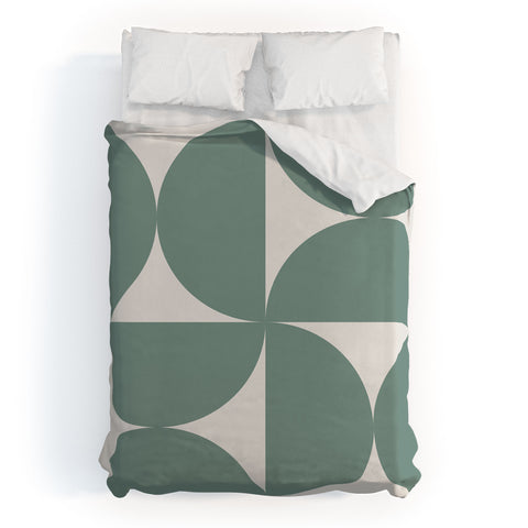Colour Poems Bold Minimalism CXI Duvet Cover