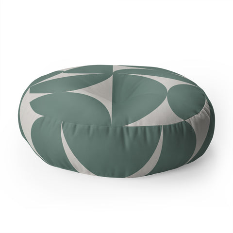 Colour Poems Bold Minimalism CXI Floor Pillow Round