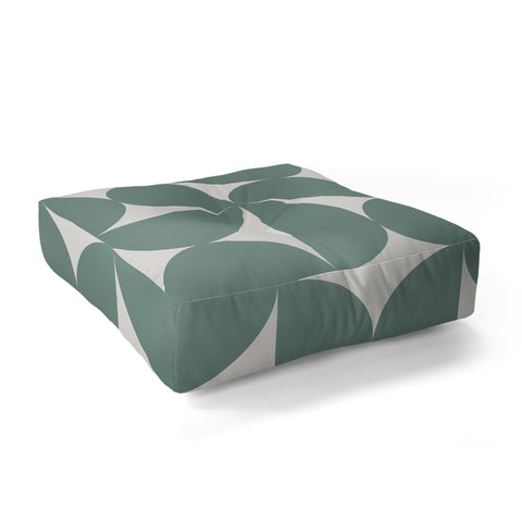Colour Poems Bold Minimalism CXI Floor Pillow Square
