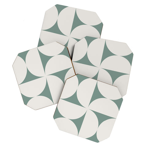 Colour Poems Bold Minimalism CXII Coaster Set