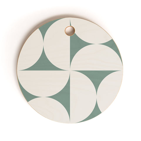 Colour Poems Bold Minimalism CXII Cutting Board Round