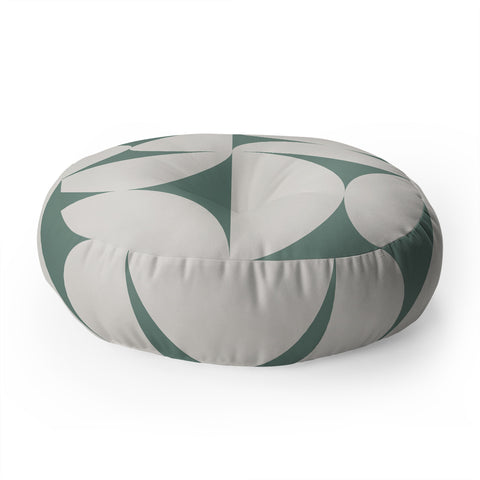 Colour Poems Bold Minimalism CXII Floor Pillow Round