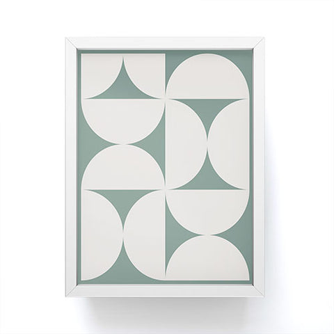 Colour Poems Bold Minimalism CXII Framed Mini Art Print