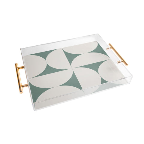 Colour Poems Bold Minimalism CXII Acrylic Tray