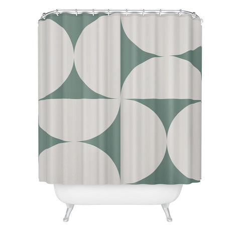 Colour Poems Bold Minimalism CXII Shower Curtain