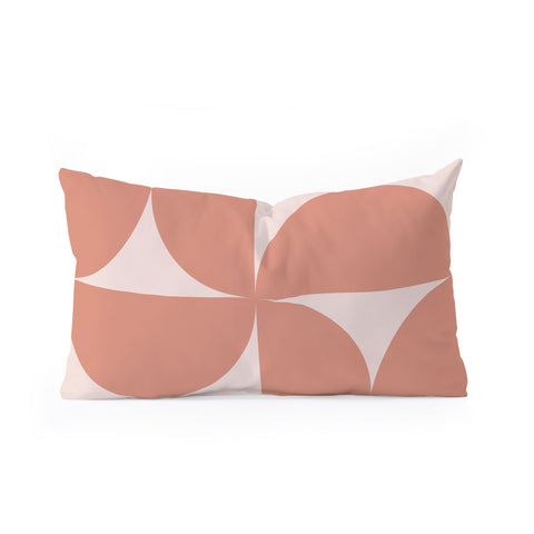 Colour Poems Bold Minimalism CXXI Oblong Throw Pillow